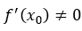 设函数f（x)在x=x0连续，若x0为f（x)的极值点，则必有（）。