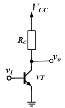 在如图所示的共射放大电路中，已知热电压，，β=100，集电极偏置电流=1mA，=10kΩ，则该电路电