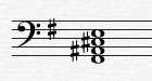【多选题】下列和弦哪些是小调的重属七和弦？