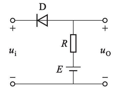 图示电路中的二极管为理想二极管，已知 E = 3V，[图]=5s...图示电路中的二极管为理想二极管