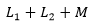两互感线圈反向串联时，其等效电感量L顺=（）。