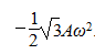 一物体作简谐振动，振动方程为x＝Acos（ωt＋π/4)．在t＝T/4（T为周期)时刻，物体的加速度