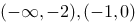 系统的开环传递函数为 ，则实轴上的根轨迹为（）A、,B、C、D、