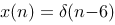 表示当采样时刻n等于（）时，离散时间序列x(n)=1，而n为其它值时，x(n)=0？