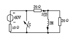 [图] 电路如图所示，开关S闭合前电路已达到稳定状态，t=... 电路如图所示，开关S闭合前电路已达