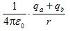 【单选题】两个同心均匀带电球面，半径分别为Ra和Rb （Ra＜rb), 所带电荷分别为qa和qb．设