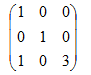 下列矩阵中，不能与对角矩阵相似的矩阵是（）