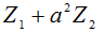 变压器一次侧阻抗为Z1，二次侧阻抗为Z2，变比为a（a= N1/N2)，则折算到二次侧的等效阻抗为（