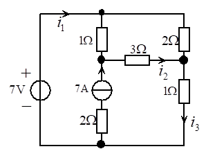 用网孔法求图示电路中的电流i1、i2、i3。 [图]...用网孔法求图示电路中的电流i1、i2、i3