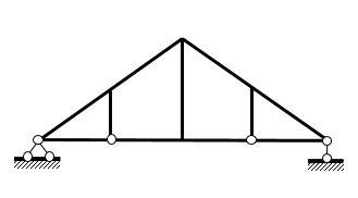 下图所示结构位移法计算时，最少的未知数目为（）。 