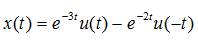 【单选题】信号的拉普拉斯变换为, 则X(s)的收敛域为 。