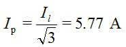 三角形连接的三相对称感性负载由f = 50HZ ，Ul =220V ...三角形连接的三相对称感性负