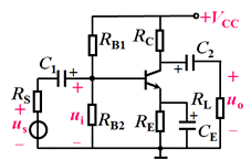 在分压式偏置的共射放大电路中，当RB1增大时，其静态工作点（），容易产生（）失真。
