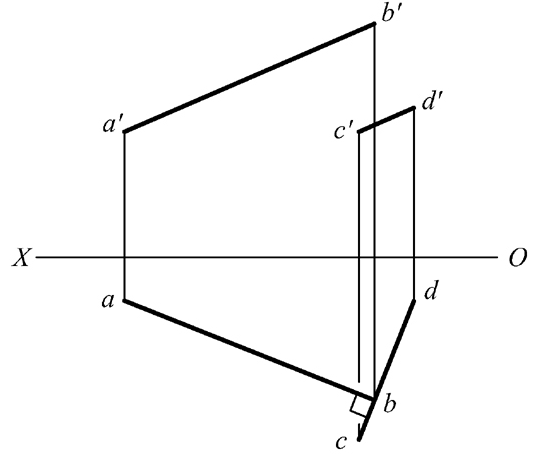 判断下图中两直线的相对位置关系（1） 