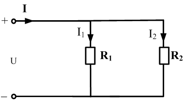 如图所示电路图，已知R1=3Ω，R2=6Ω，U=10V，求（1）电路总的等效电阻R；（2）电路总电流