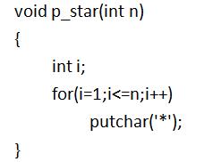 【多选题】以下是一个函数定义，下列叙述正确的是（） A、函数名称为void p_starB、函数头v