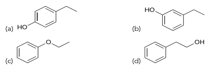 下列1H NMR光谱对应的是那个化合物()？ 