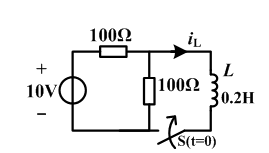 在图示的电路中，开关S闭合后电路的时间常数[图]为（）m...在图示的电路中，开关S闭合后电路的时间
