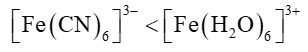配离子的稳定性与其配位键类型有关，根据价键理论，可以判断下列配合物稳定性的大小，指出正确的是……… 