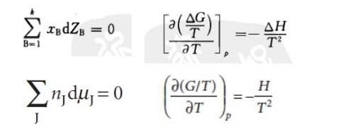 [图] The Gibbs–Duhem equation shows:A、The Gibbs en.