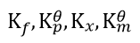 下列平衡常数中,均无量纲的是（)