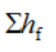 在伯努利方程中，代表单位重量流体所具有的能量的是（）。