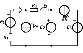 [图] 如上图所示电路，R1= 0.5Ω、R2= 7.5Ω、E1=2V、E2= 11... 如上图所