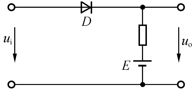 图示电路中，已知E=5V，[图]V，二极管为理想元件（即认为...图示电路中，已知E=5V，V，二极