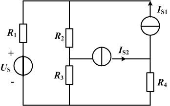 如图所示电路，用支路电流法求解时，待求的支路电流有几个？（） 