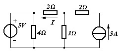图示电路中的电流 I 为（）A。 [图]...图示电路中的电流 I 为（）A。 