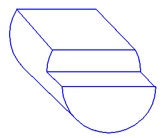 由立体的二视图确定斜二测图。（） 