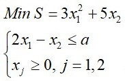 在下列数学模型中，属于线性规划模型的为（）。