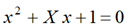若随机变量X在[1，6]上服从均匀分布，则方程有实根的概率为()。