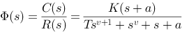 A、     B、v=1C、K=10D、T=1