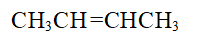 某烯烃经臭氧化和水解后生成等物质的量的丙酮和乙醛,则该化合物是: