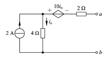 求图示电路单口网络的诺顿等效电路。 [图]...求图示电路单口网络的诺顿等效电路。 