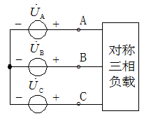 图示对称三相电路，已知线电流=2A，三相负载功率P=300W，功率因数为0.5，则该电路的线电压等于