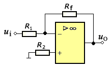 [图] [图] 如图所示电路中，设R1=20kΩ、Rf=200kΩ，输入为...  如图所示电路中，