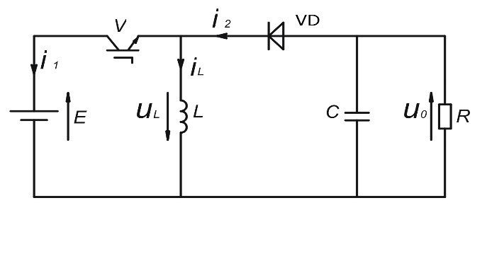 下图所示为直流升压/降压斩波电路，L和C值均很大。 [图]...下图所示为直流升压/降压斩波电路，L