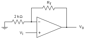 If the input voltage is 0.25 V and the required ou