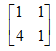 已知状态转移矩阵为  则系统矩阵A为（）