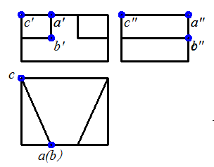 （判断）下图中，直线AB既是铅垂线，也是正平线 [图]...（判断）下图中，直线AB既是铅垂线，也是