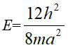 三维立方势箱中的粒子，具有的状态的量子数。 nx，ny，nz是：