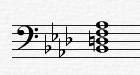 【多选题】下列和弦哪些是小调的重属七和弦？