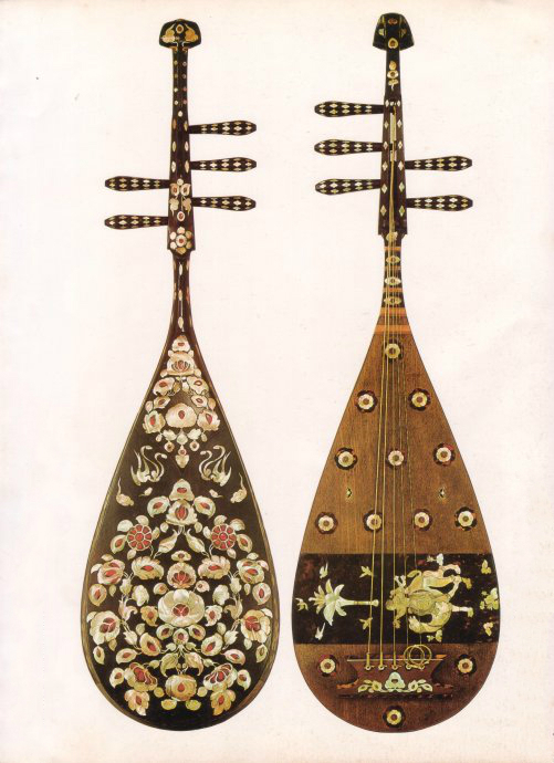 魏晋南北朝时期传入我国的两种琵琶分别是曲项琵琶和七弦琵琶。 