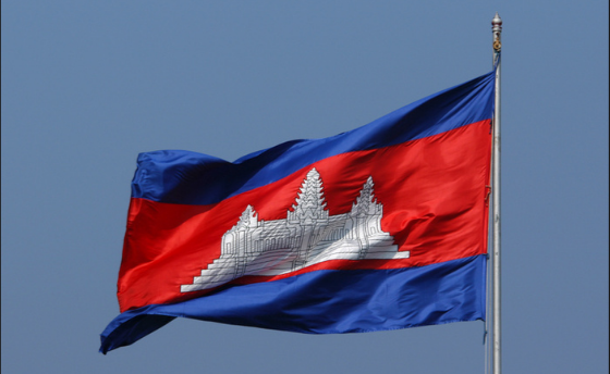 Which is the Cambodian national flag？