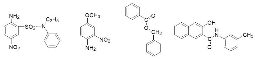 11-4 以苯，甲苯或萘为原料合成下列化合物，写出主要反应条件和所用试剂。