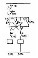选择题：如图所示的控制电路可实现 。 [图] A 、三相异步...选择题：如图所示的控制电路可实现 