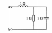 【单选题】下图所示电路的等效阻抗[图]为（）。 [图]A、1ΩB、...【单选题】下图所示电路的等效