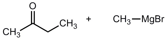 下列试剂的组合中,不能于制备2-甲基-2-丁醇的是[ ].